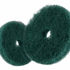 แผ่นใยสังเคราะห์แบบกลม 4" #320 (50320) สีเขียว