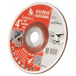 ใบเจียร 4” (100x2mm) AC60 TOP SHARP SUMO สีแดง