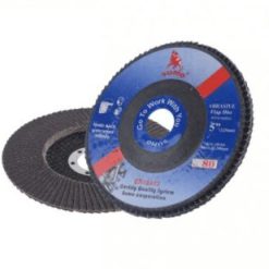 ใบเจียรผ้าทรายซ้อน 5" No.80 หลังแข็ง