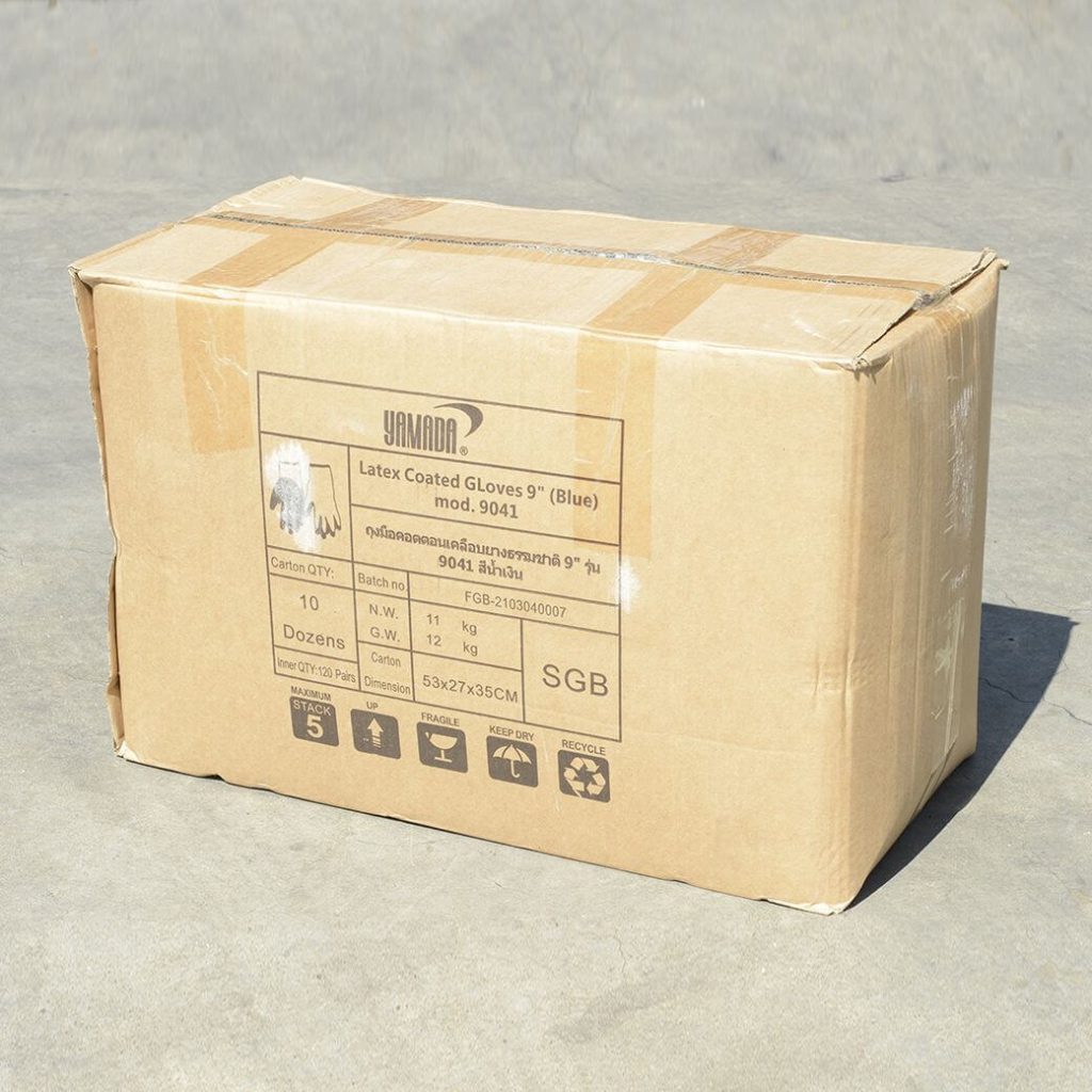 ถุงมือคอตตอนเคลือบยางธรรมชาติ YAMADA STINTERTRADE