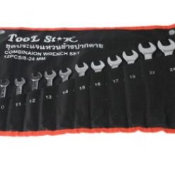ชุดประแจแหวนข้างปากตาย 12 ตัว/ชุด (มิล) TOOL STAR
