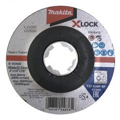 E-00480 แผ่นเจียร์ 4"X6 มิล ดำ X-LOCK