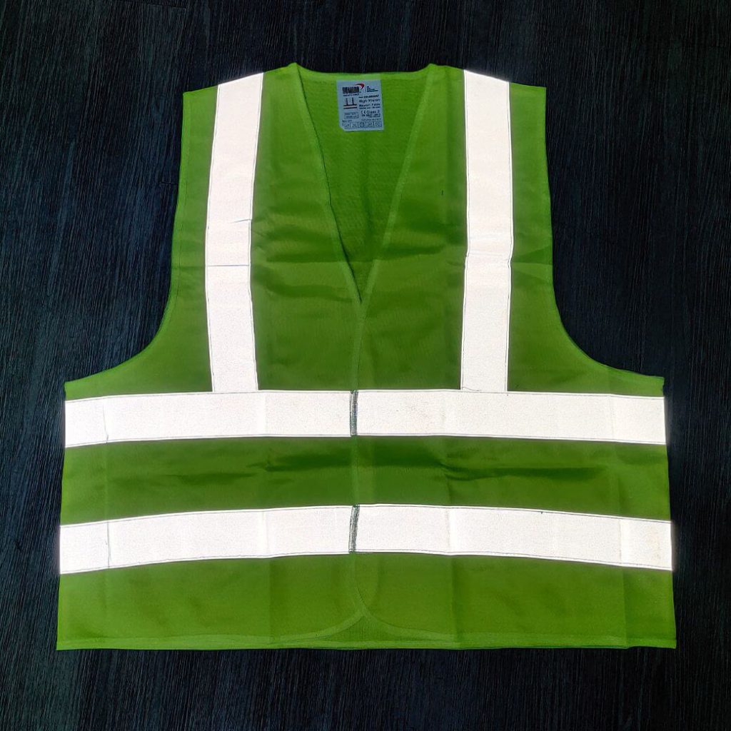 เสื้อจราจรผ้าแฟบริค รุ่น GR-6666AF YAMADA STINTERTRADE