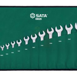 ชุดประแจปากตาย 2 ข้าง 14 ชิ้น SATA 09029