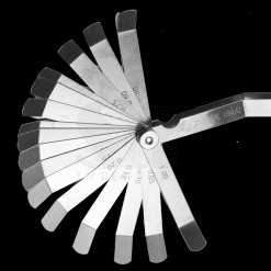 ฟิลเลอร์เกจ 16 ชิ้น 0.005-1.00mm SATA 09402