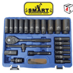 ลูกบ็อกลม ยาว 1/2″ – 23 ตัวชุด