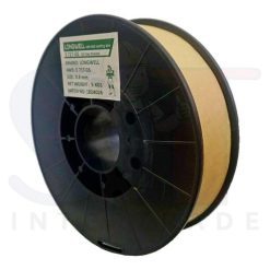 ลวดเชื่อมฟลักซ์คอร์ไม่ใช้ก๊าซ เหล็ก E-71T-GS ขนาด 0.8mm ลองเวล