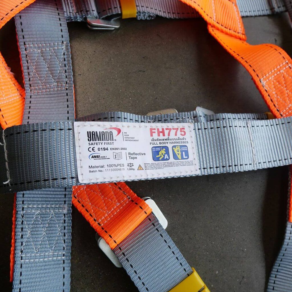 เข็มขัดเซฟตี้เต็มตัว รุ่น FH775 YAMADA STINTERTRADE