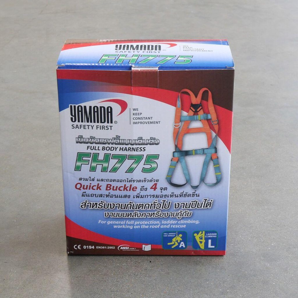 เข็มขัดเซฟตี้เต็มตัว รุ่น FH775 YAMADA STINTERTRADE