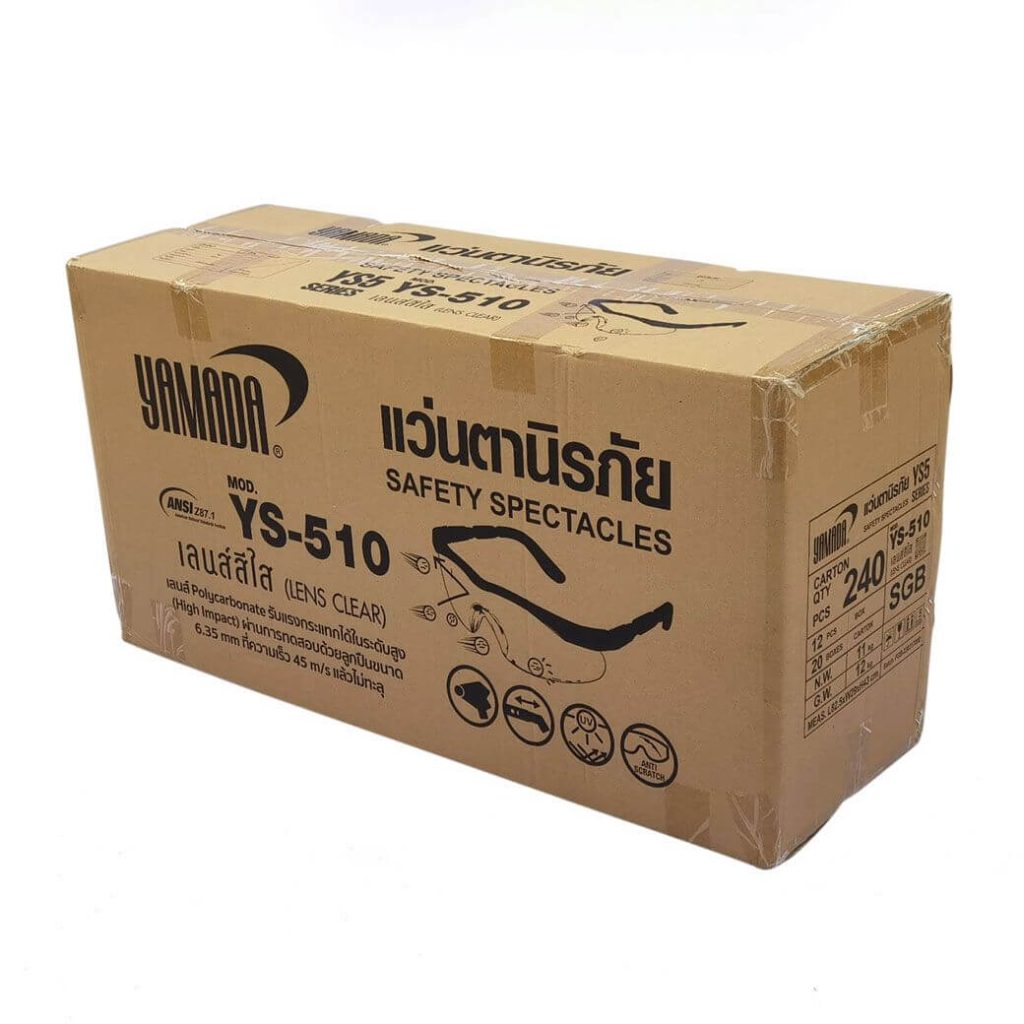แว่นตานิรภัย YS-510 YAMADA STINTERTRADE