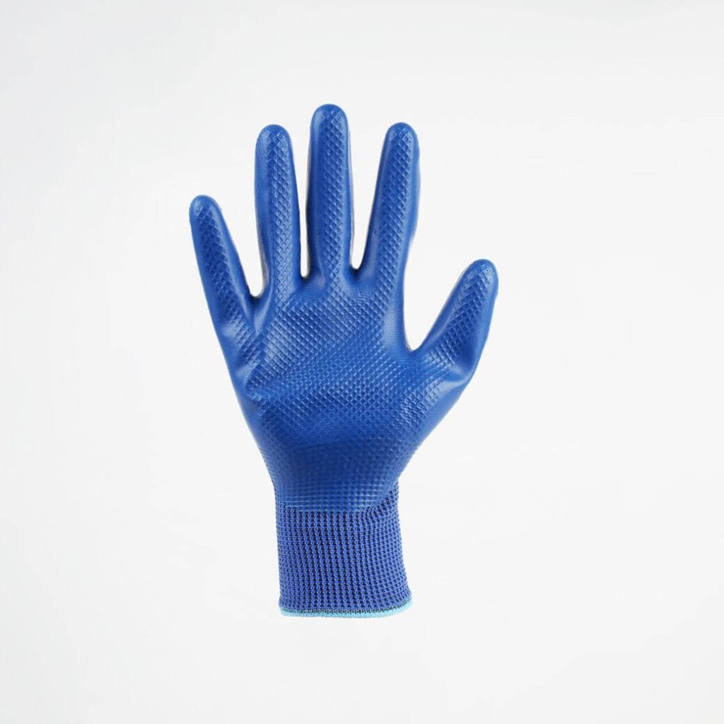 ถุงมือโพลีเอสเตอร์เคลือบยางธรรมชาติ YAMADA STINTERTRADE