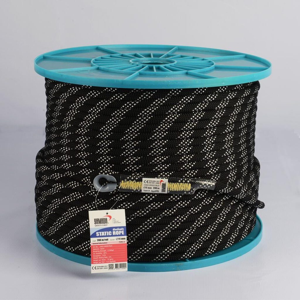 เชือกโรยตัวสีดำ-ขาว YAMADA STINTERTRADE