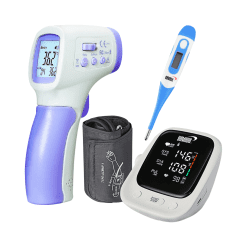 เครื่องวัดความดันและเครื่องวัดอุณหภูมิ