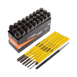 เหล็กตอก และเหล็กตอกตัวเลข ตัวหนังสือ