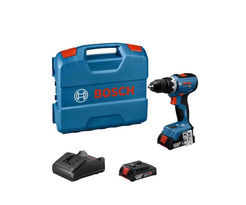 "GSR 18V-65 New Brushless Motor แบต 2 ก้อน 2.0 Ah + แท่นชาร์จ STINTERTRADE"